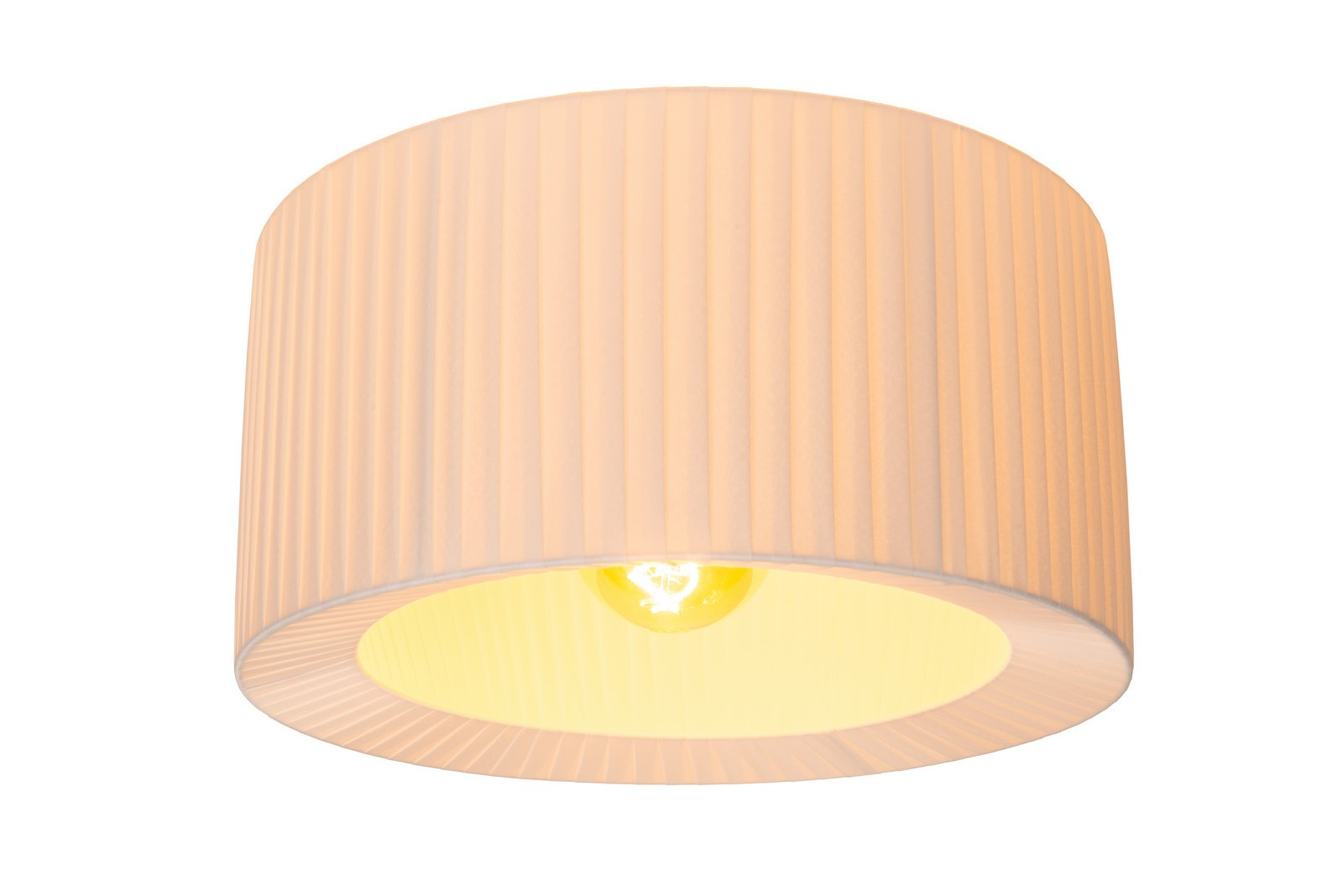 Lampa sufitowa biała FOLD 1xE27x40W wym: 22x40x40 cm Lucide