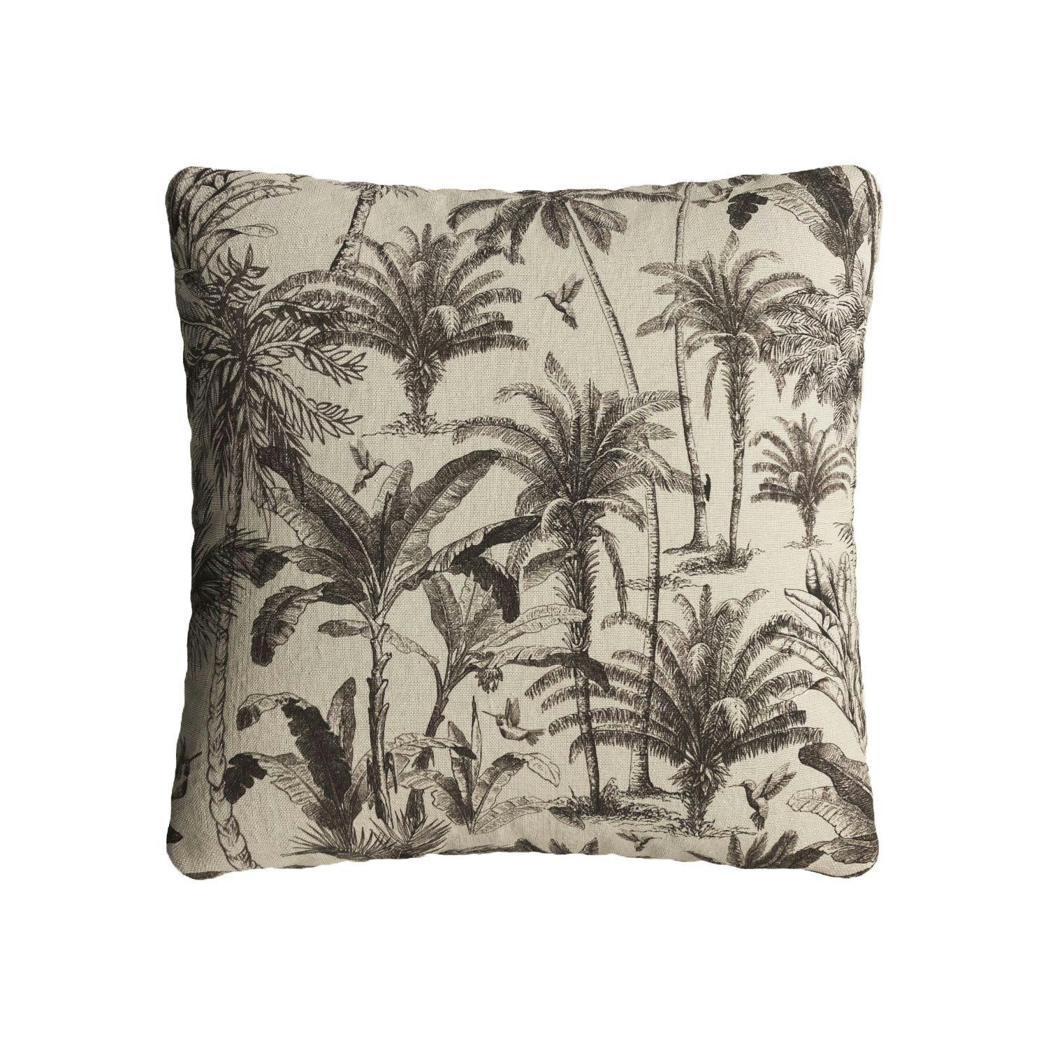 PALM TREE - Coussin carré déhoussable 40x40cm