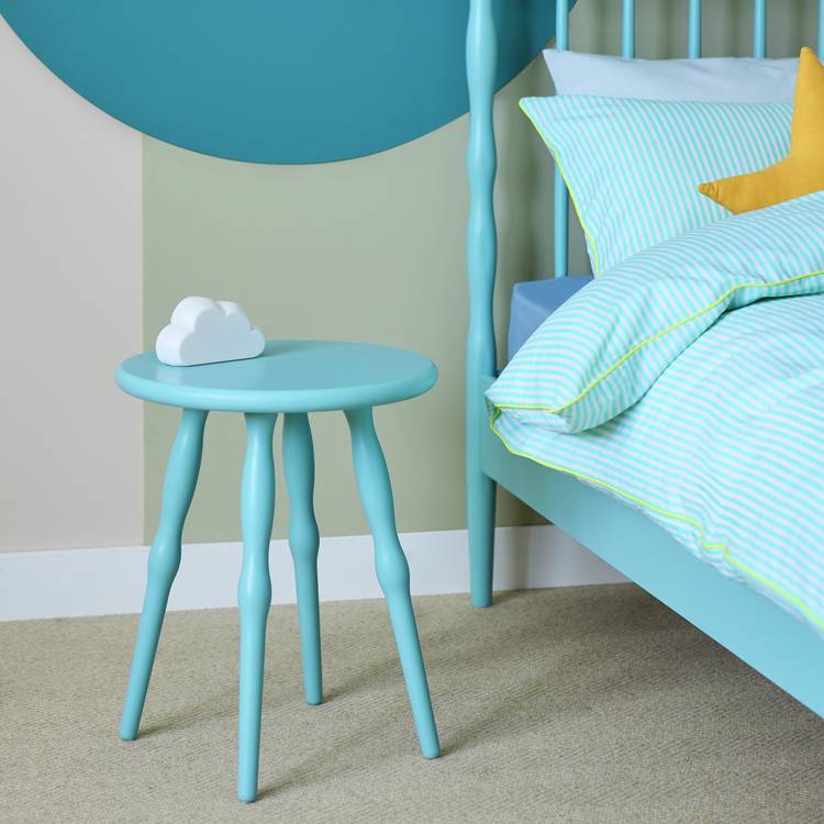 Habitat Thea Wood Bedside Table - Sage