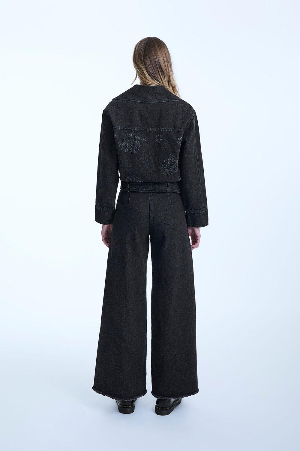 James Lakeland Denim Biker Jacket
