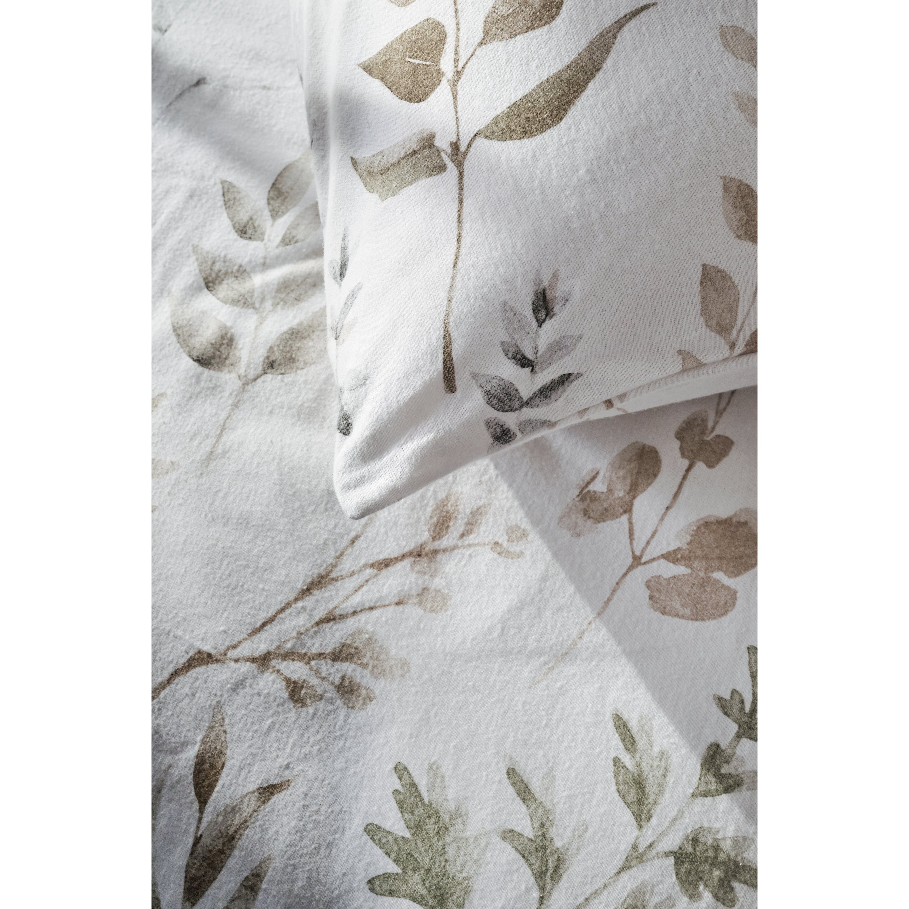 Ariadne at Home Twigs Dekbedovertrek 200 x 200/220 cm - Wit