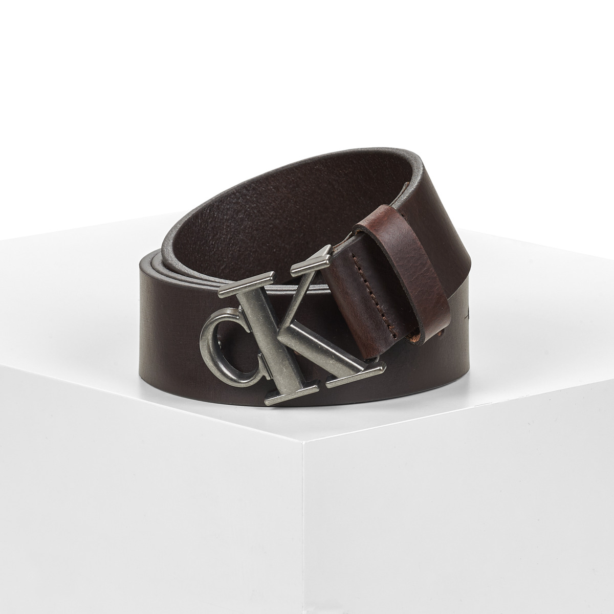 Calvin Klein Jeans - CK BUCKLE SMOOTH 35MM - Brown