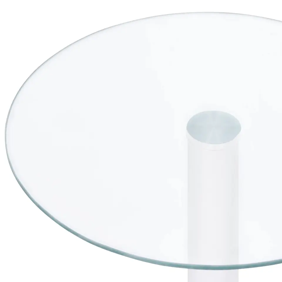 vidaXL - Salontafel - Transparent - Glas