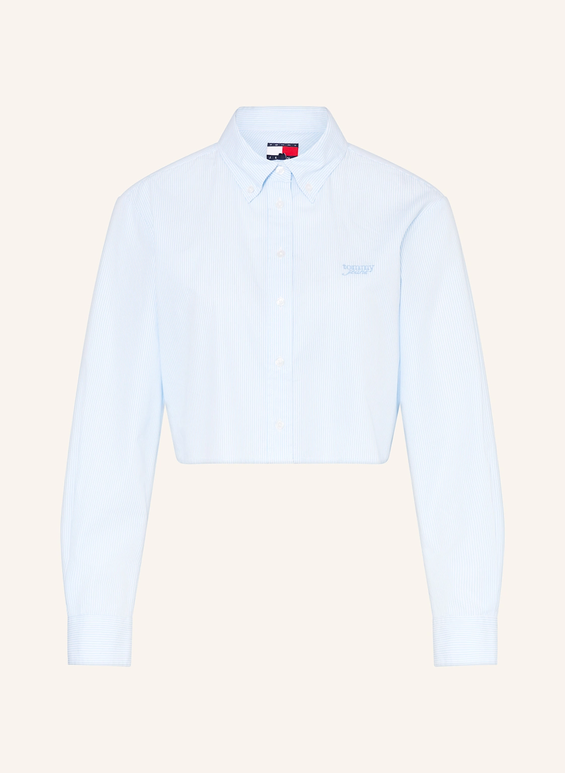 TOMMY JEANS Cropped-Hemdbluse