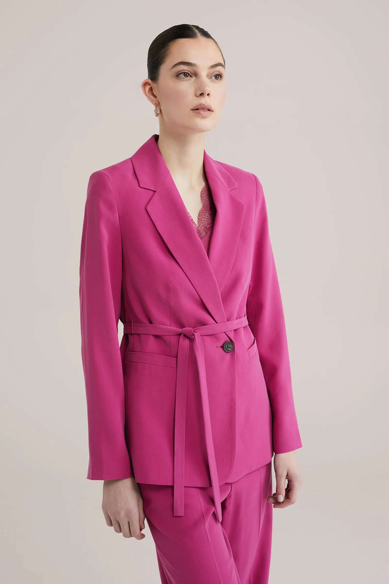 Dames regular fit blazer