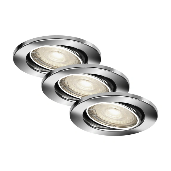 LED-Aufbauleuchte »FLAT IN«, ∅: 8,6 cm, Höhe: 7 cm, 15 W