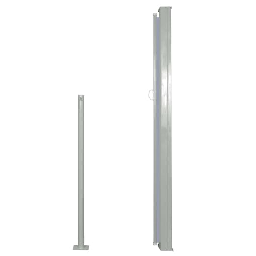 NNEVL Retractable Side Awning 140 x 300 cm Grey