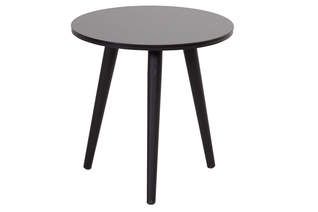 Hartman Bijzettafel Sophie Studio - Zwart Aluminium - 45x45x45cm