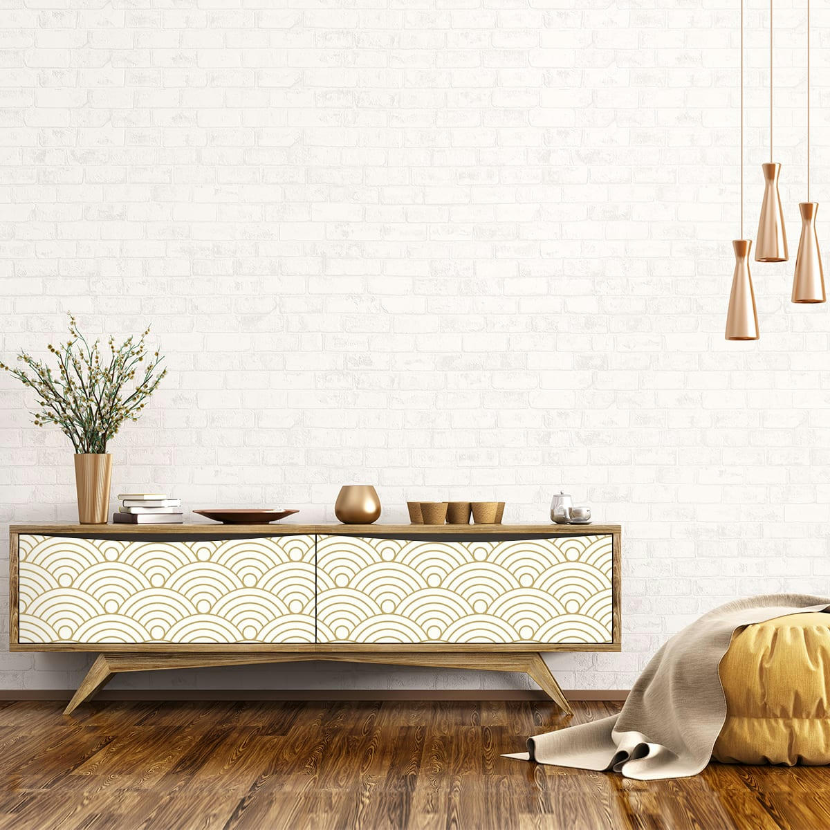 - Sticker meuble scandinave morgens 40x60cm