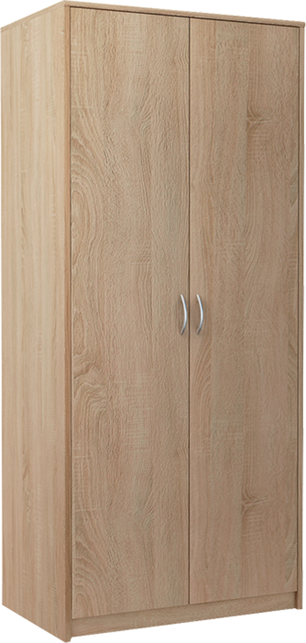 Szafa Dwudrzwiowa Sz05 Dąb Sonoma 193x85x55 cm Bestseller