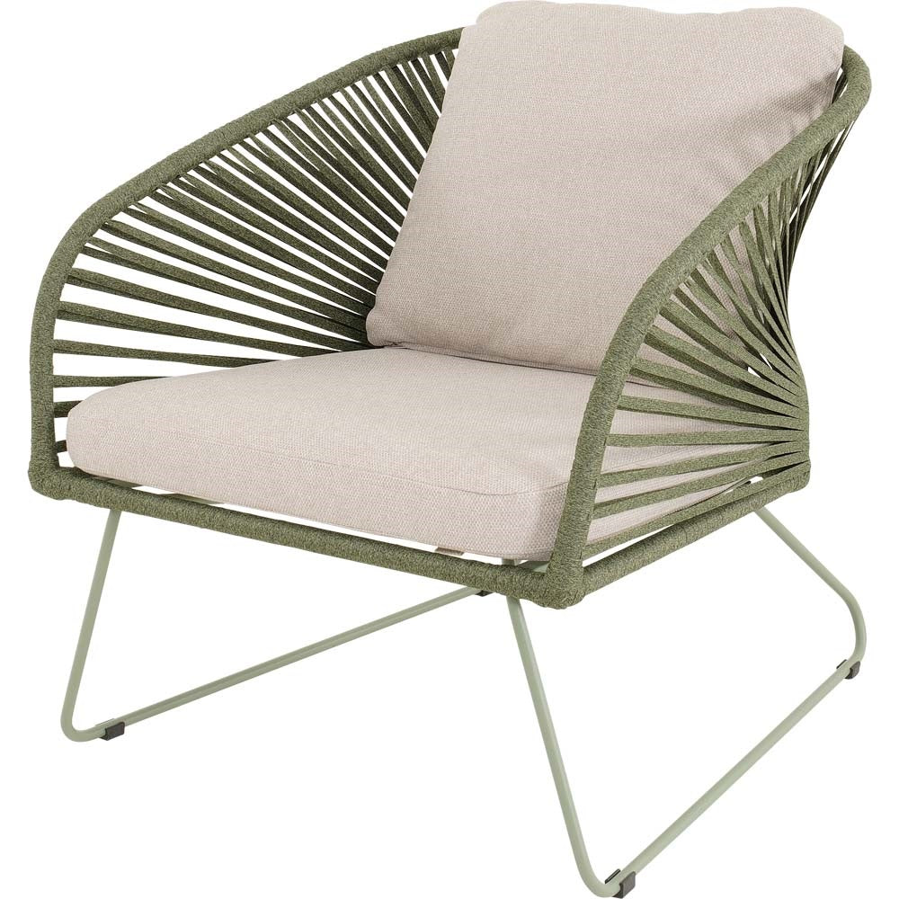 Lesli Living bistrostoel Izumi - groen - 71x79x73cm