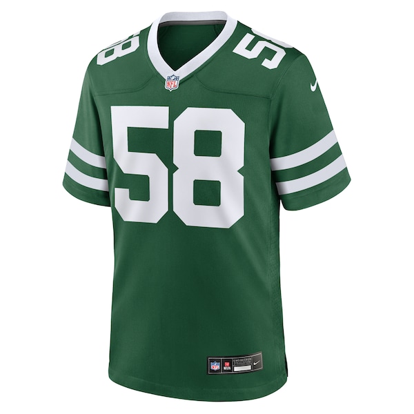Eric Watts New York Jets Nike Team Game Jersey - Legacy Green