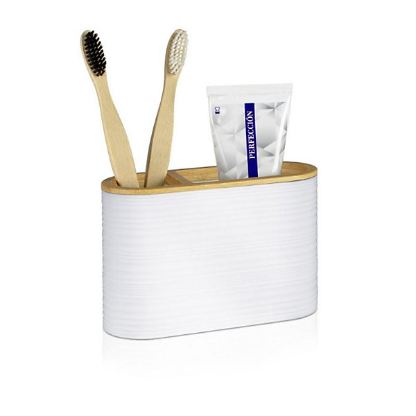 Lot d'accessoires WC DEBLANCH Nature, blanc