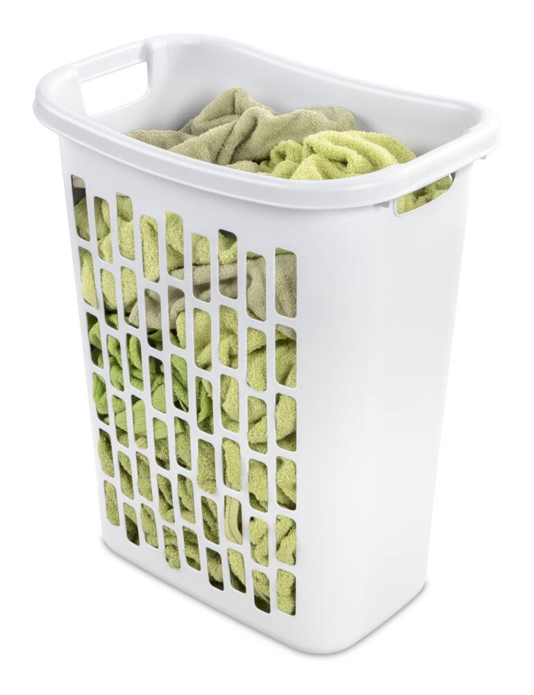 Sterilite Open Rectangular Laundry Hamper, 20 L x 13.1 W x 24-in H, 63 L Capacity