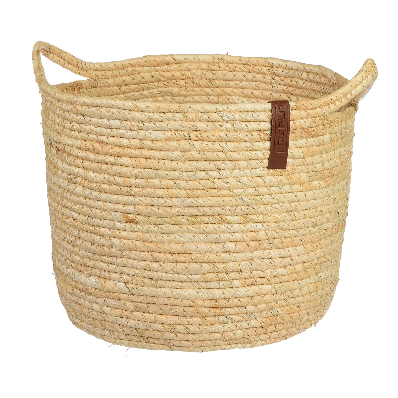 Aufbewahrungskorb Mila Beige, ⌀ 25 cm, H 230 mm