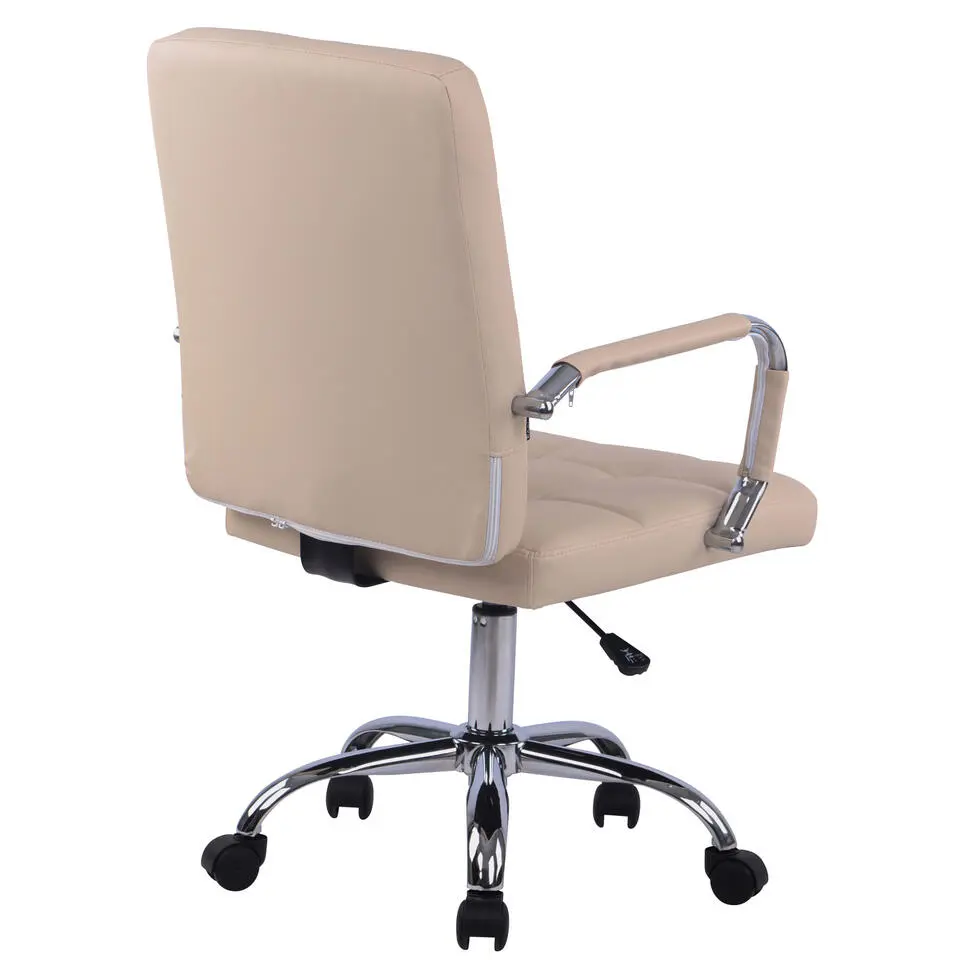 CLP Bureaustoel Deli PRO Kunstleer - creme