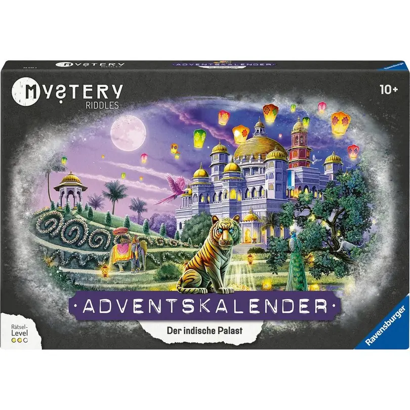 Brettspiel Set bestehend aus verschiedenen Artikeln Indischer Palast