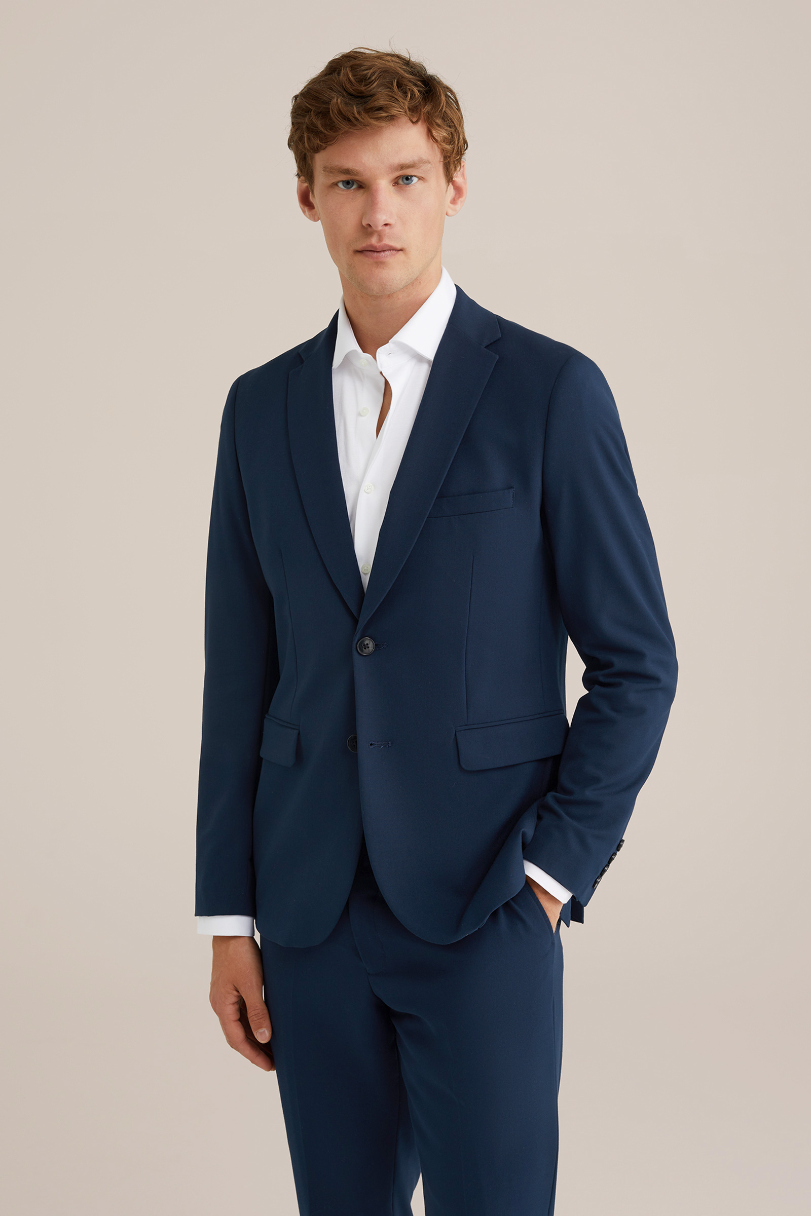 Heren slim fit blazer - THE FLEX SUIT