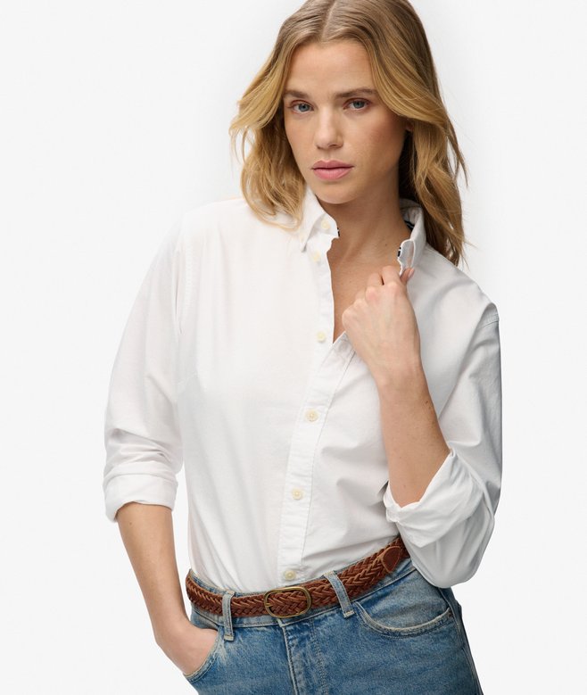 Slim Oxford Long Sleeve Shirt