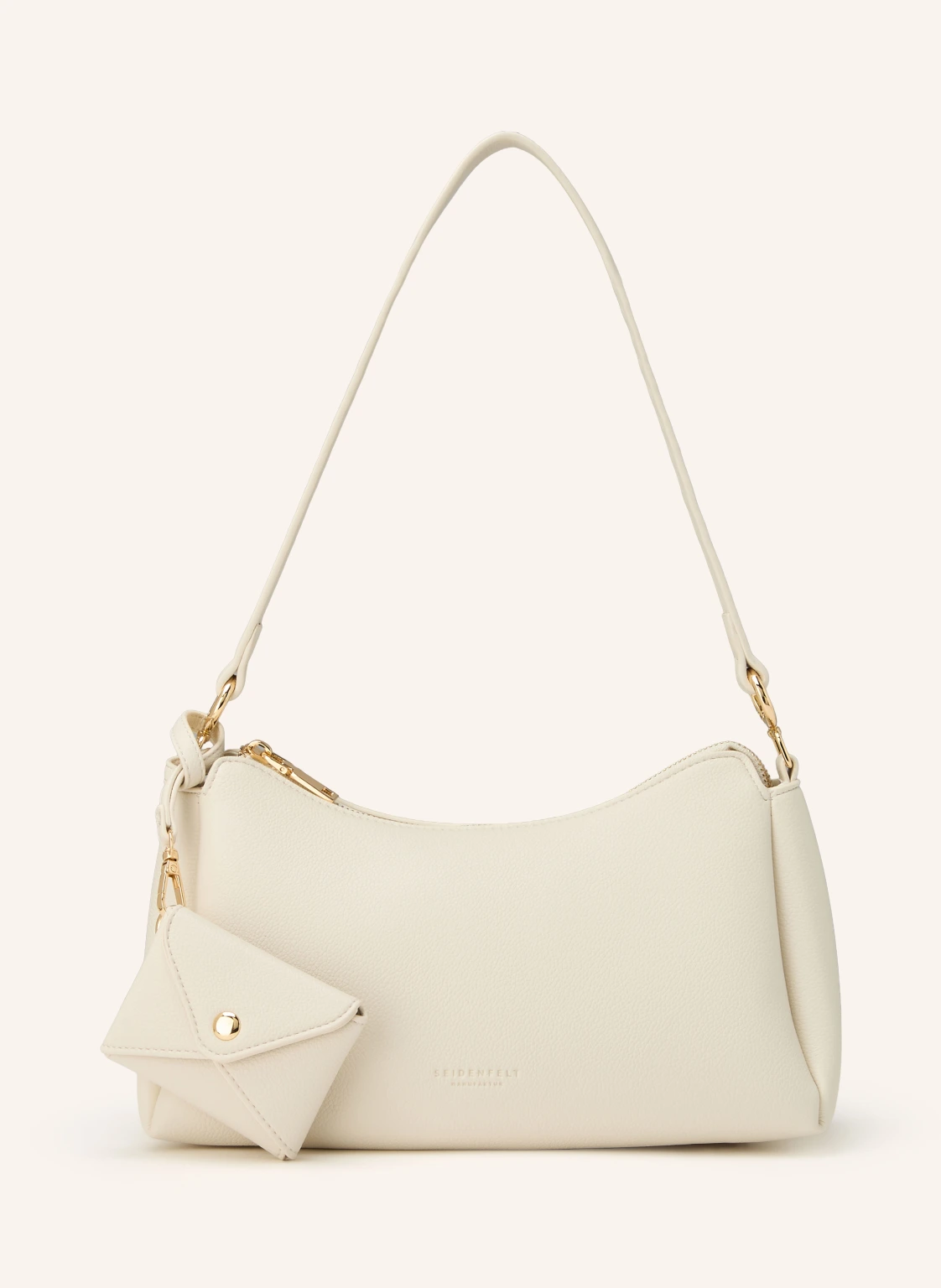 SEIDENFELT Schultertasche MELOY mit Pouch