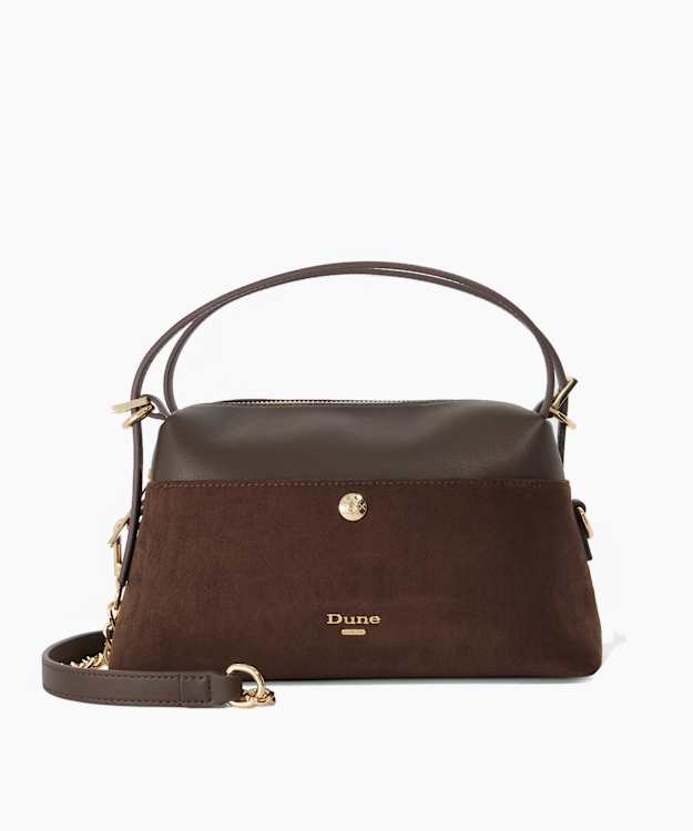 Duxberry Dark Brown - Logo-Adorned Multi-Strap Bag