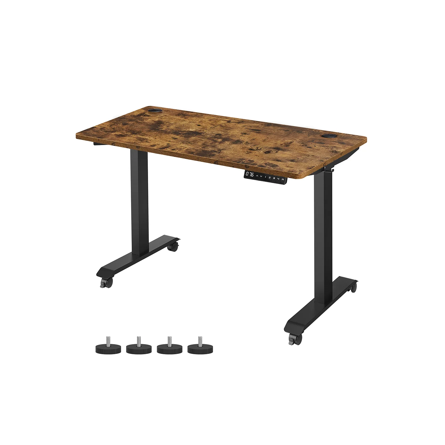 Bureau électrique 140 cm industriel