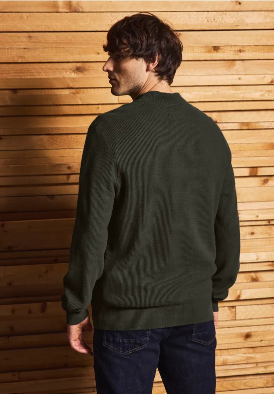 Troyer Strukturpullover