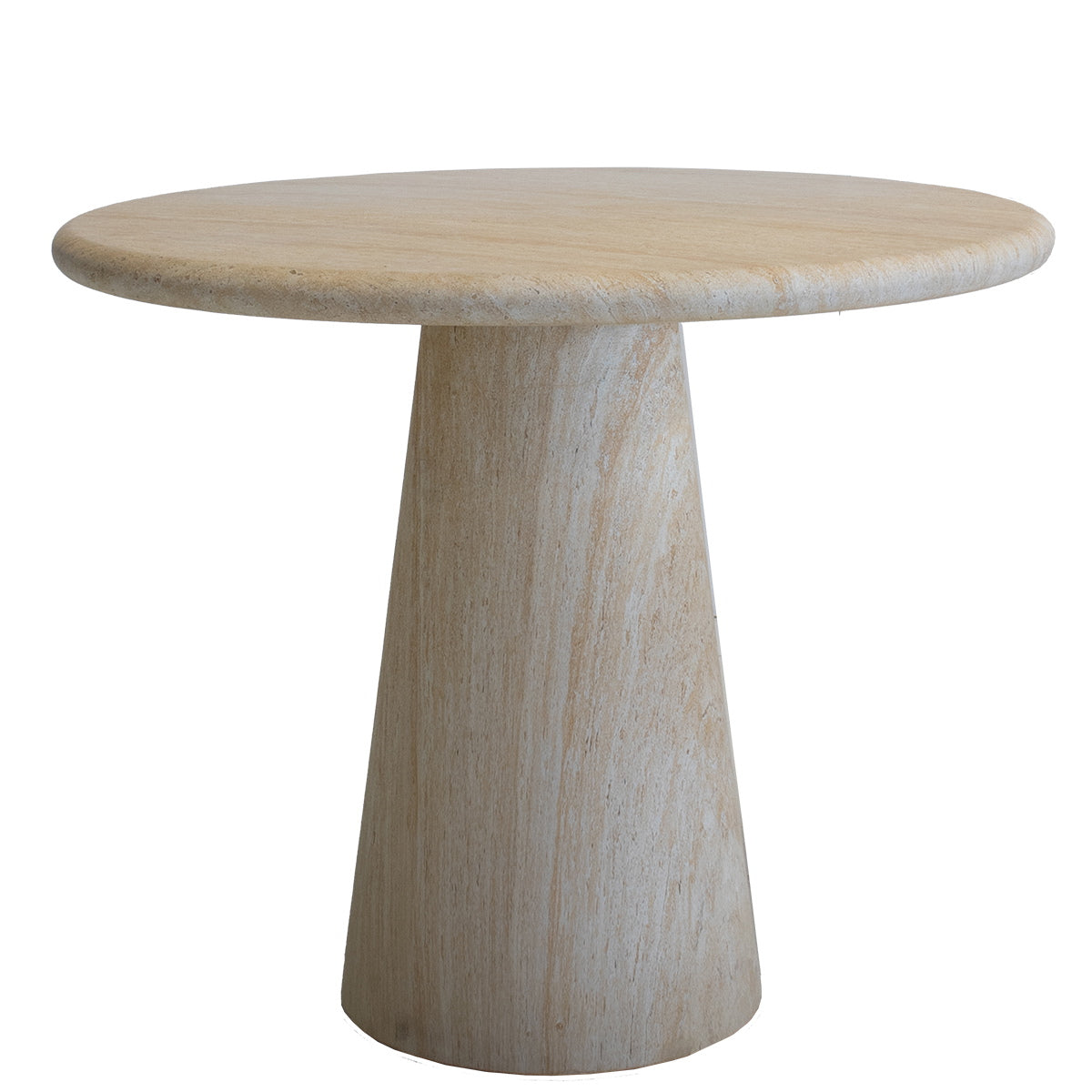 DÉJA Living Tuintafel Brunn - Travertin - Rond - 80x80x76cm