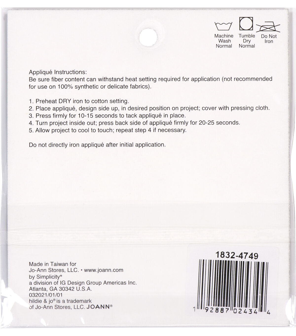 2.5 Military Iron On Patches 4ct by hildie & jo