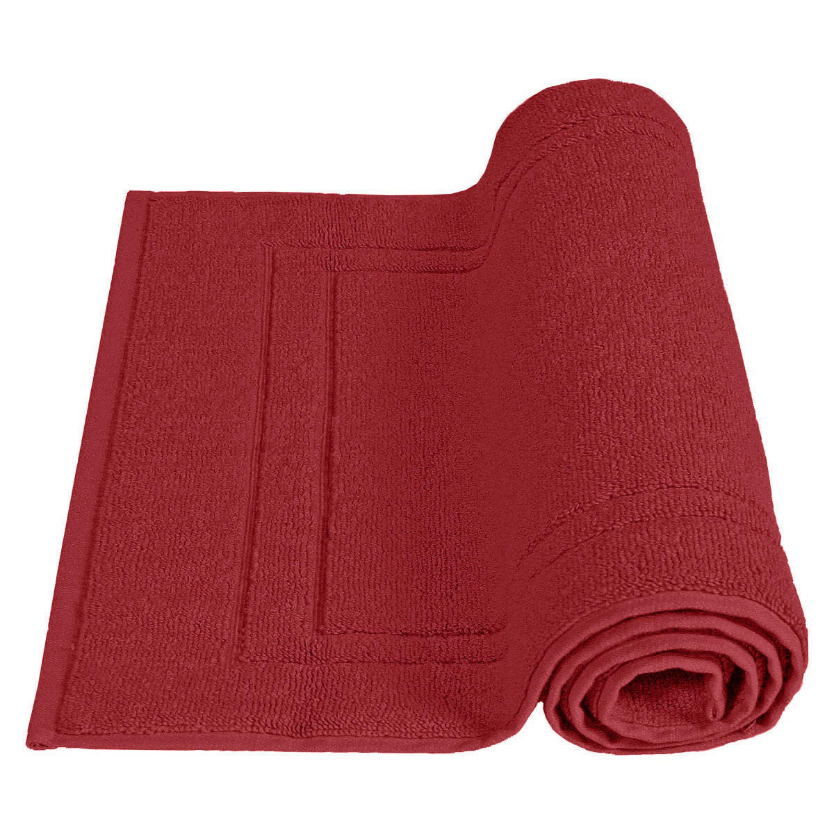 LUXURY - Tapis de bain 900gr/m²  cardinal 50x80 cm
