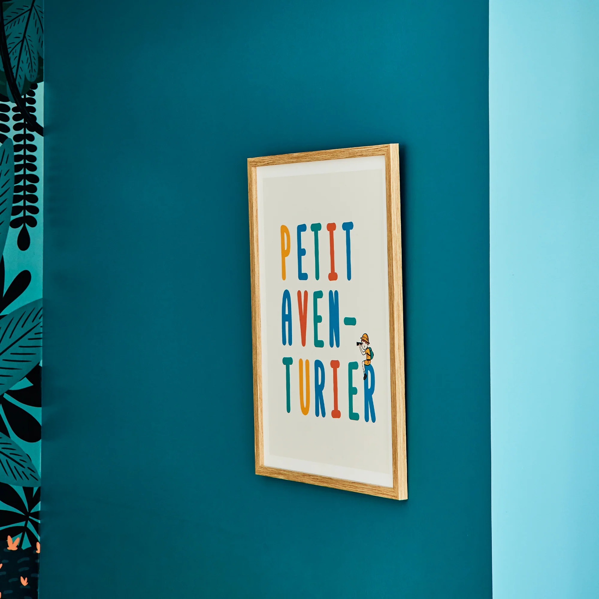4MURS Tableau PETIT AVENTURIER coloris multicolore