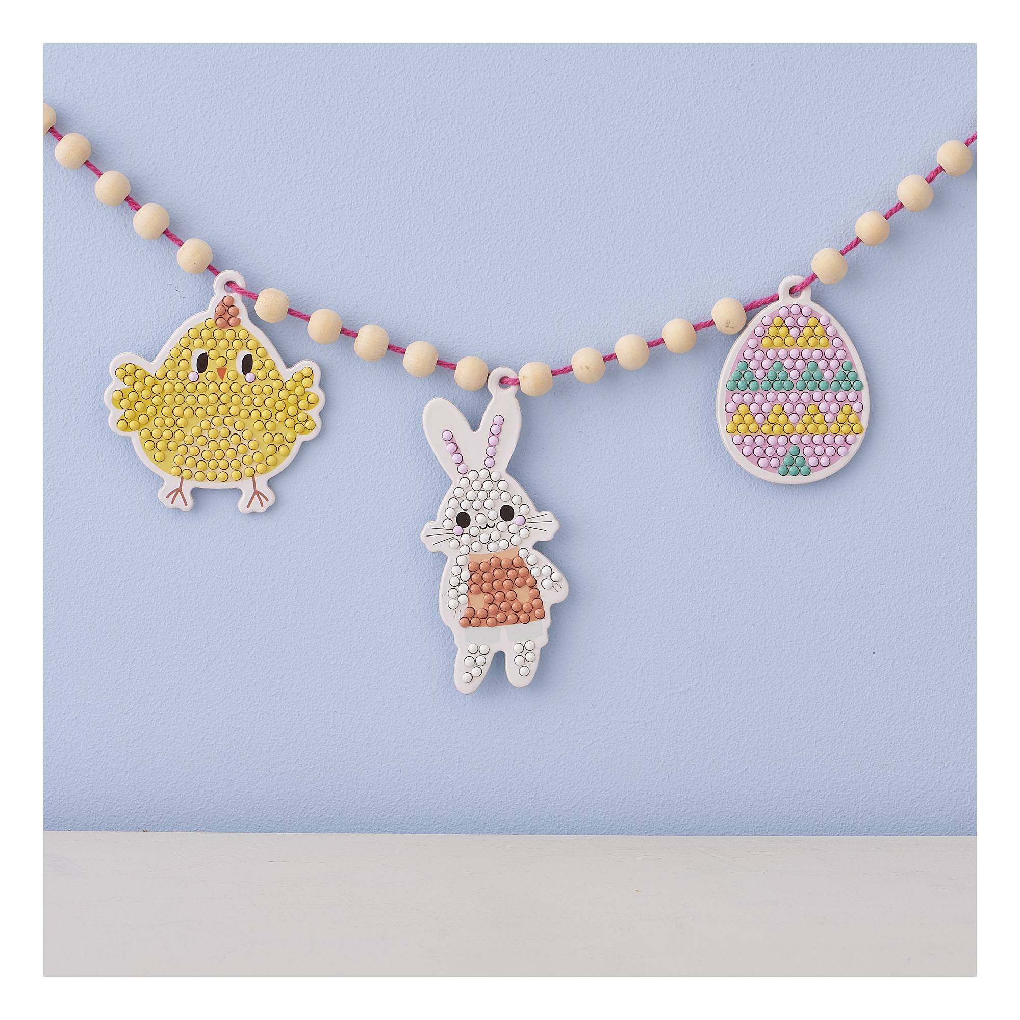 Make Your Own Gem Easter Garland