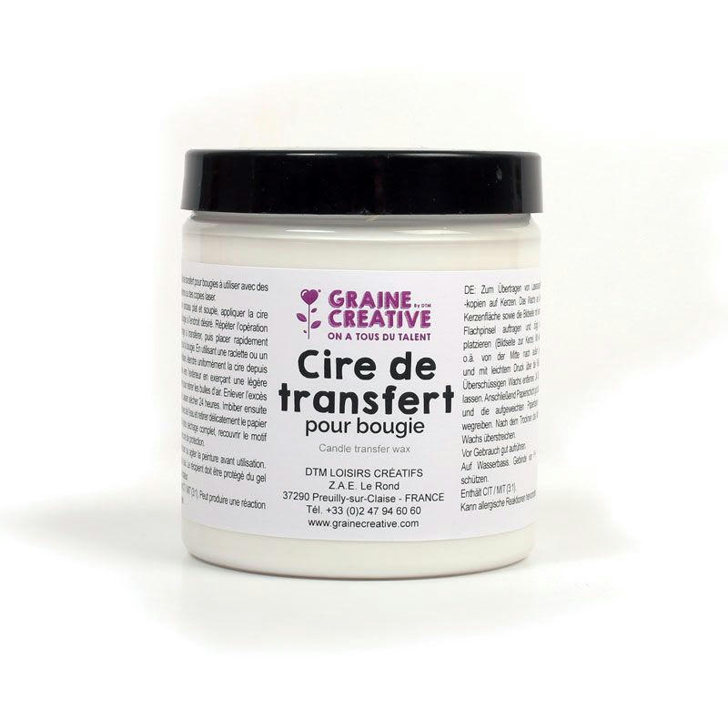 - Cire de transfert pour bougies 250 ml