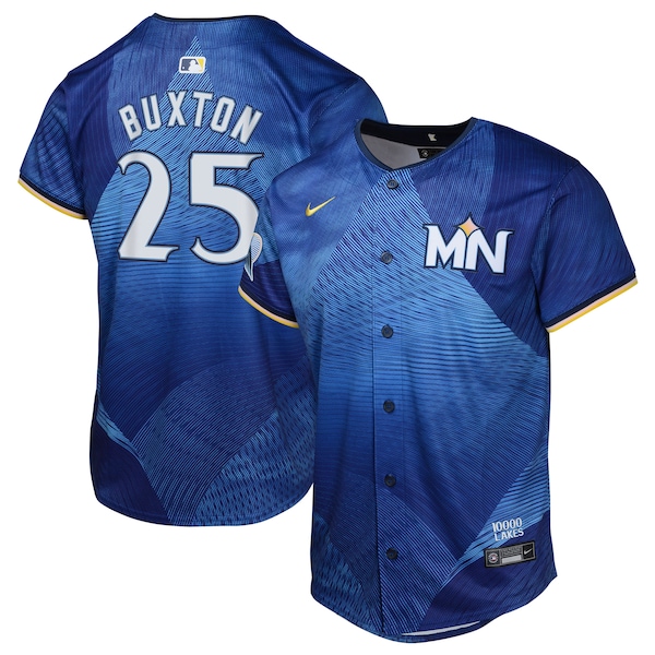 Byron Buxton Minnesota Twins Nike Youth 2024 City Connect Limited Jersey - Royal