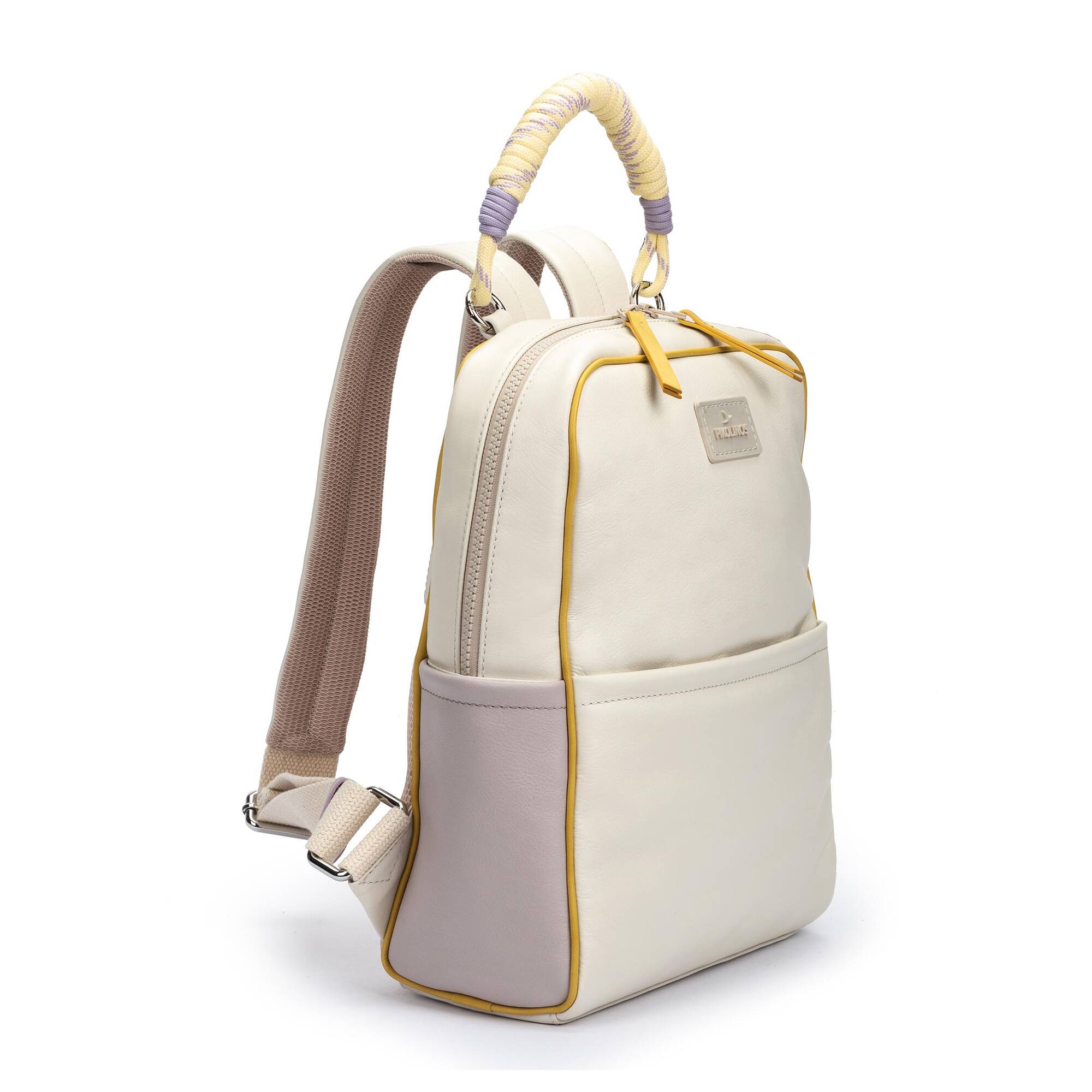 CABRERA - Mochila con cierre de cremallera y 2 bolsillos para mujer