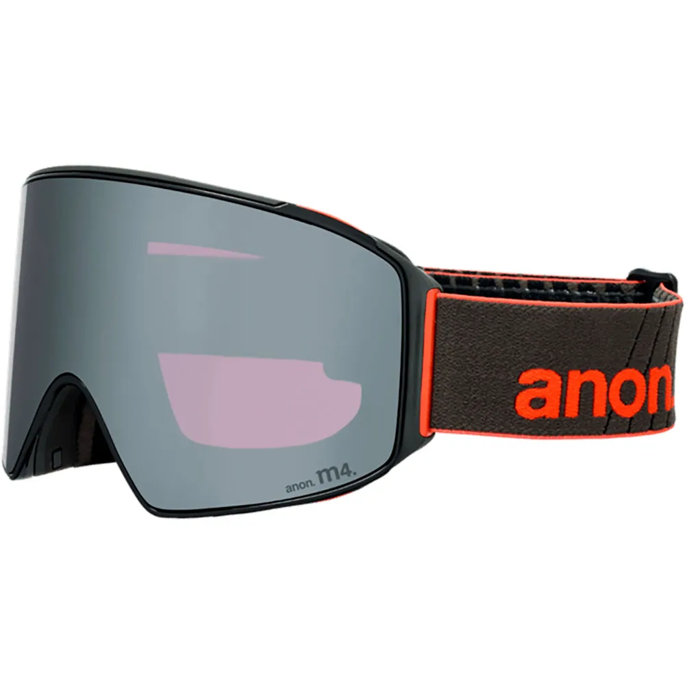 Anon M4 Cylindrical Bonus Lens MFI Face Mask Low Bridge ski goggles