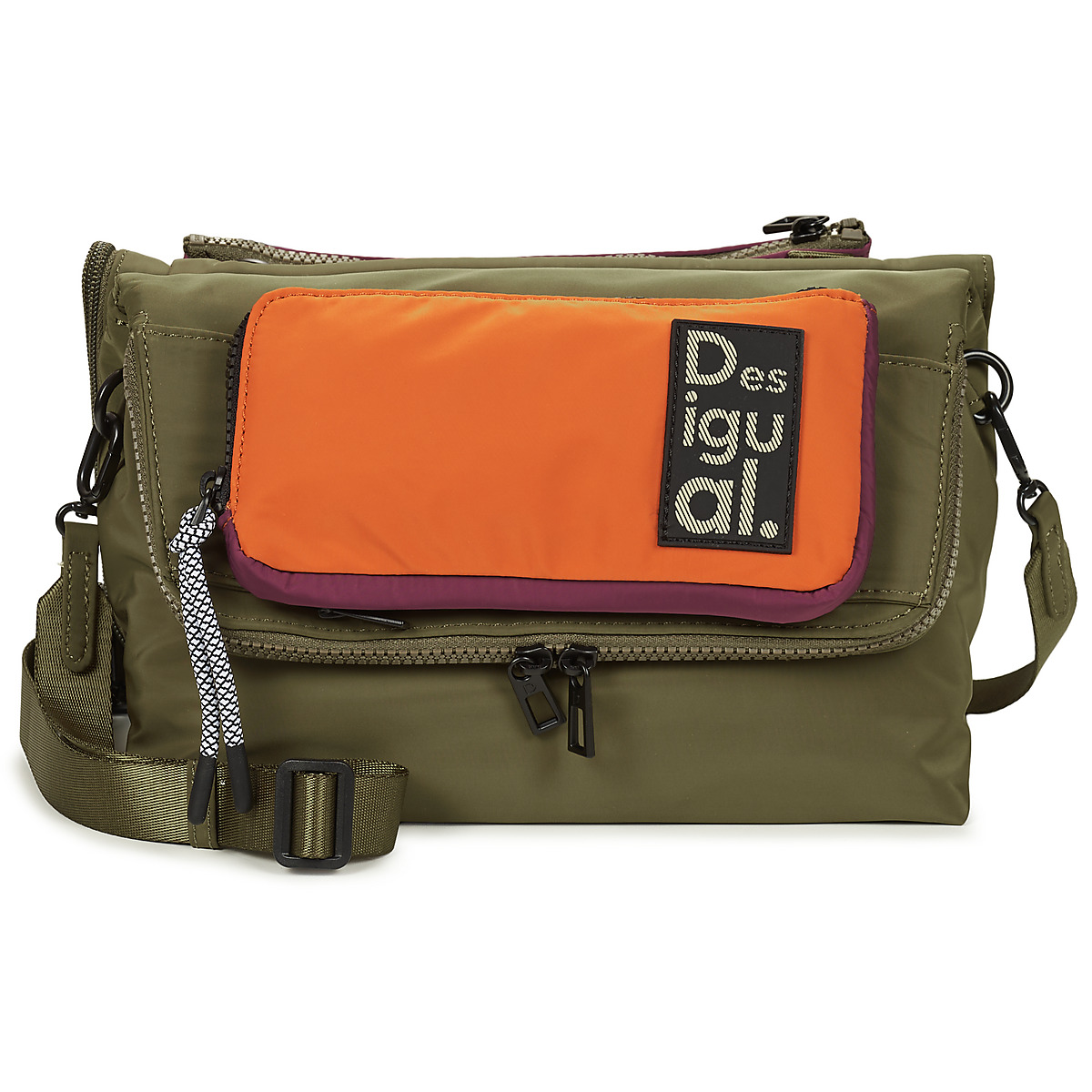Desigual - MODULARIS ORIGINALE VENECIA MULTI - Kaki / Orange