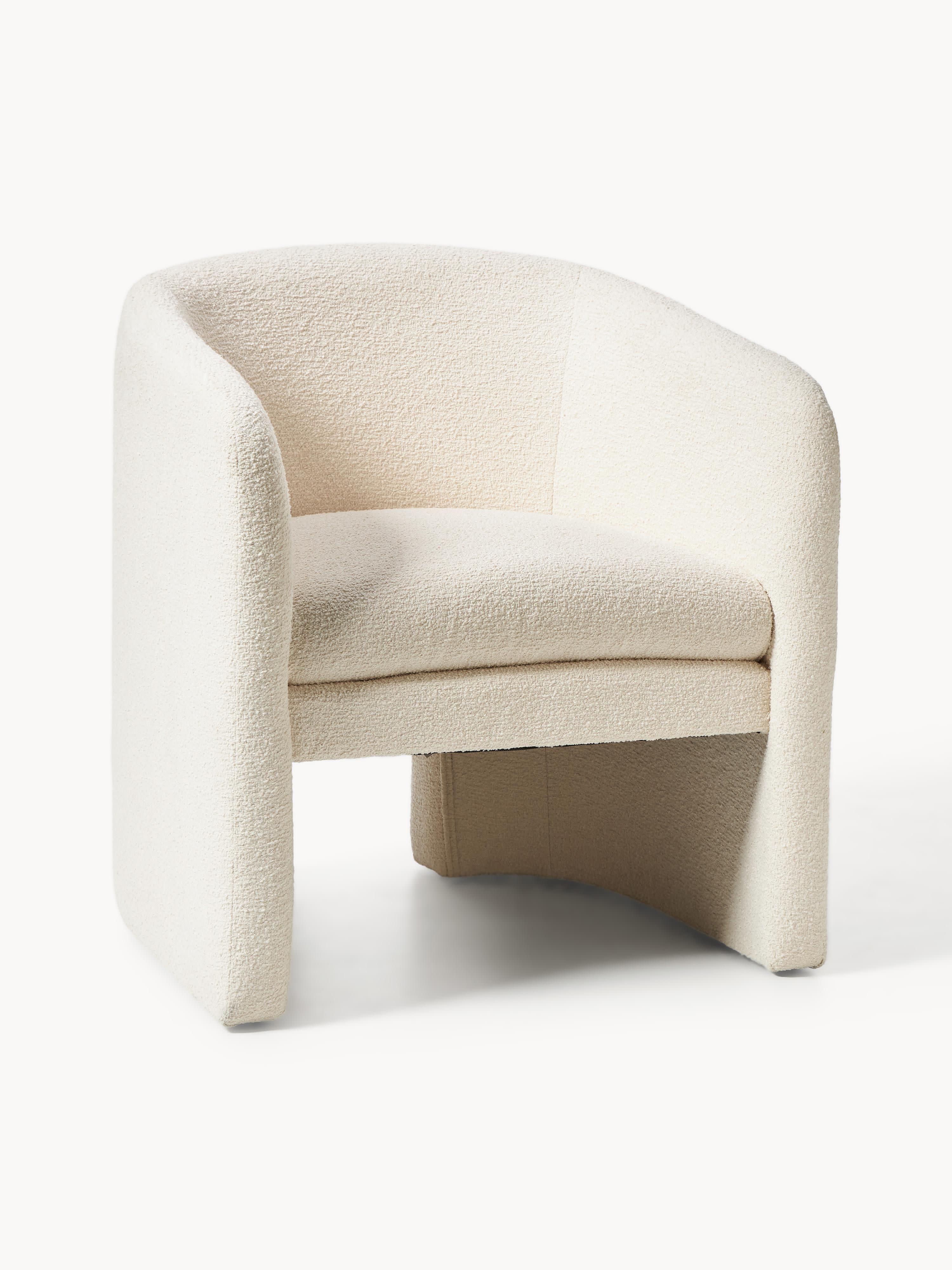 Bouclé-Loungesessel Mairo