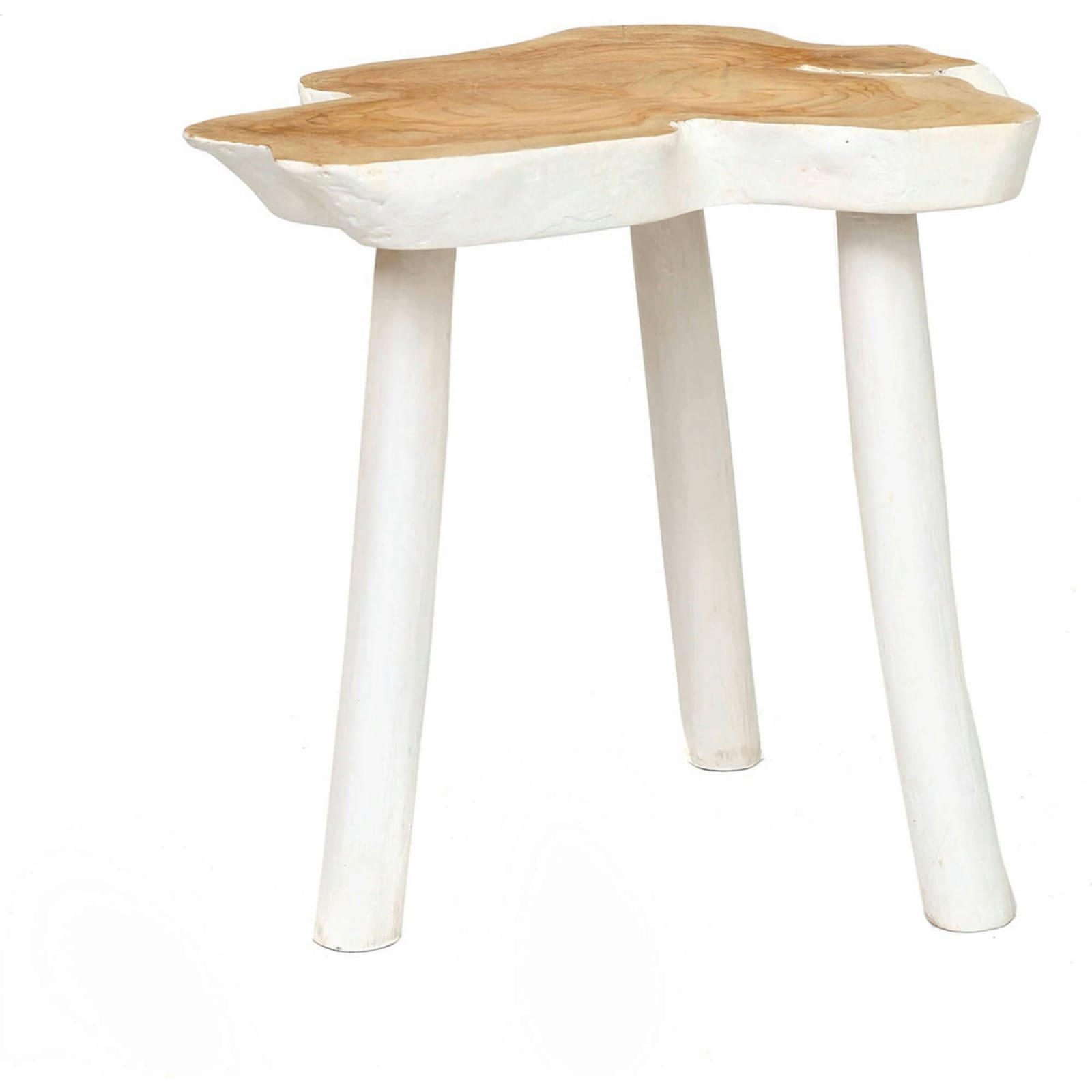 BALI BAZAR - Table d'appoint Bois Beige