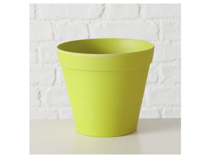 Osłonka na doniczkę Garden 13,5 cm zielona