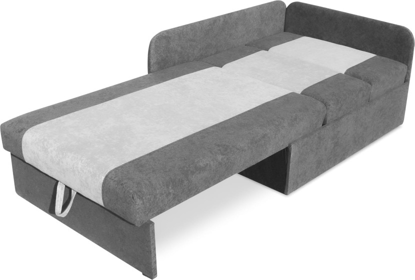 Sofa narożna z funkcją spania 90x200 Maxi Grafit/Szary