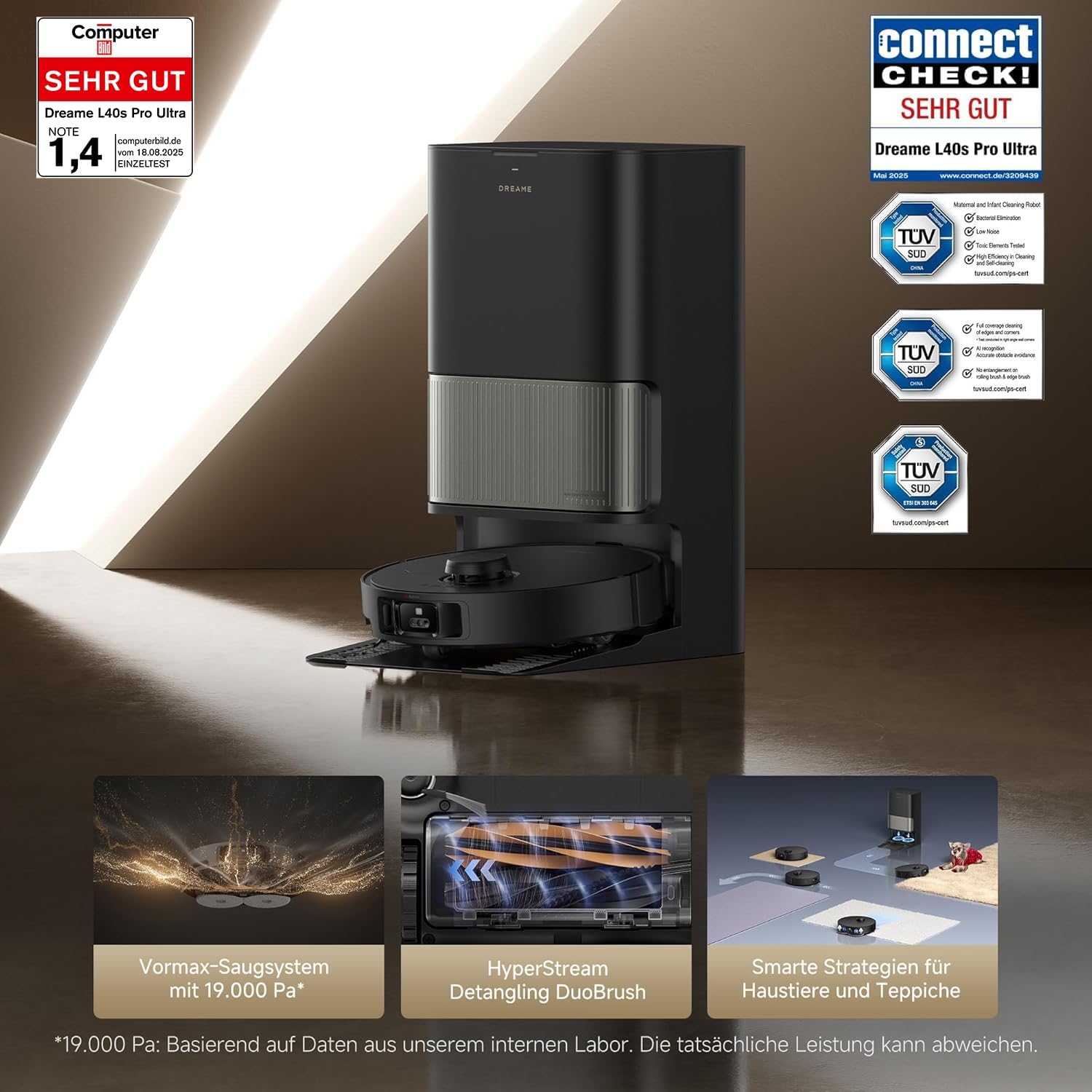 Dreame L40s Pro Ultra Saugroboter