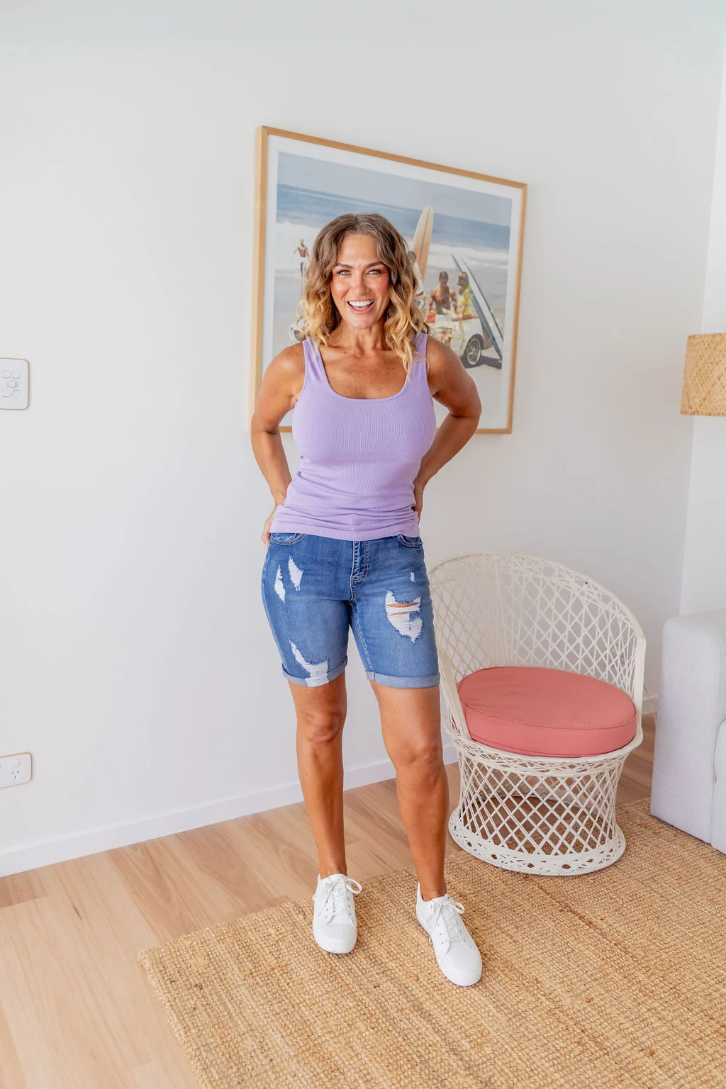 Billi Tank in Lavender