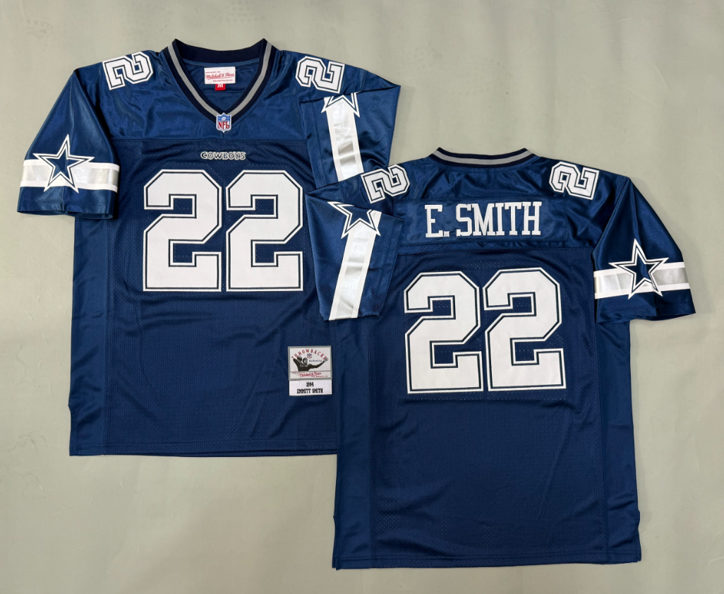 Emmitt SmithDallas Cowboys Authentic Throwback Retired Player Jersey