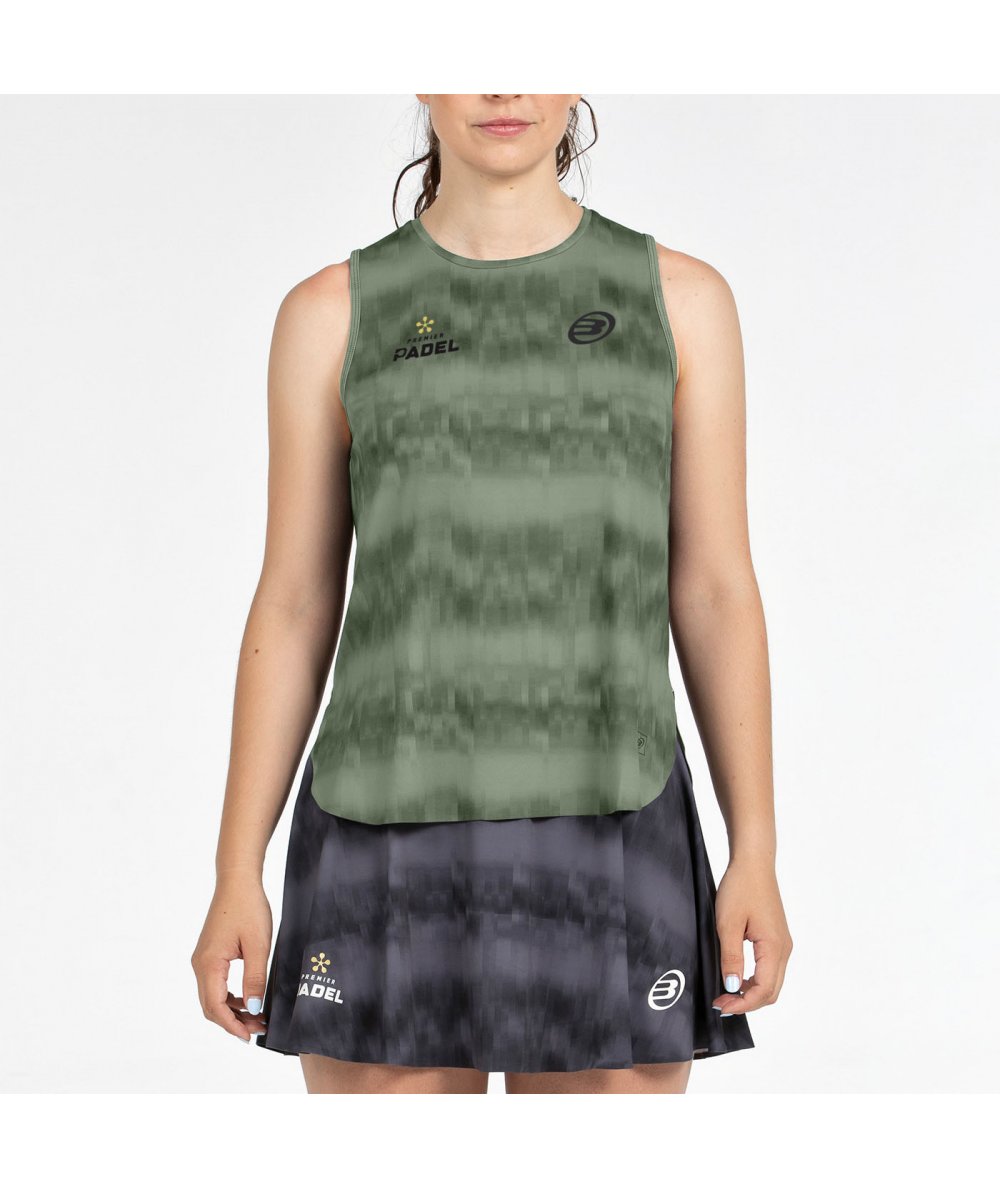 CAMISETA BULLPADEL PARNAV KAKI