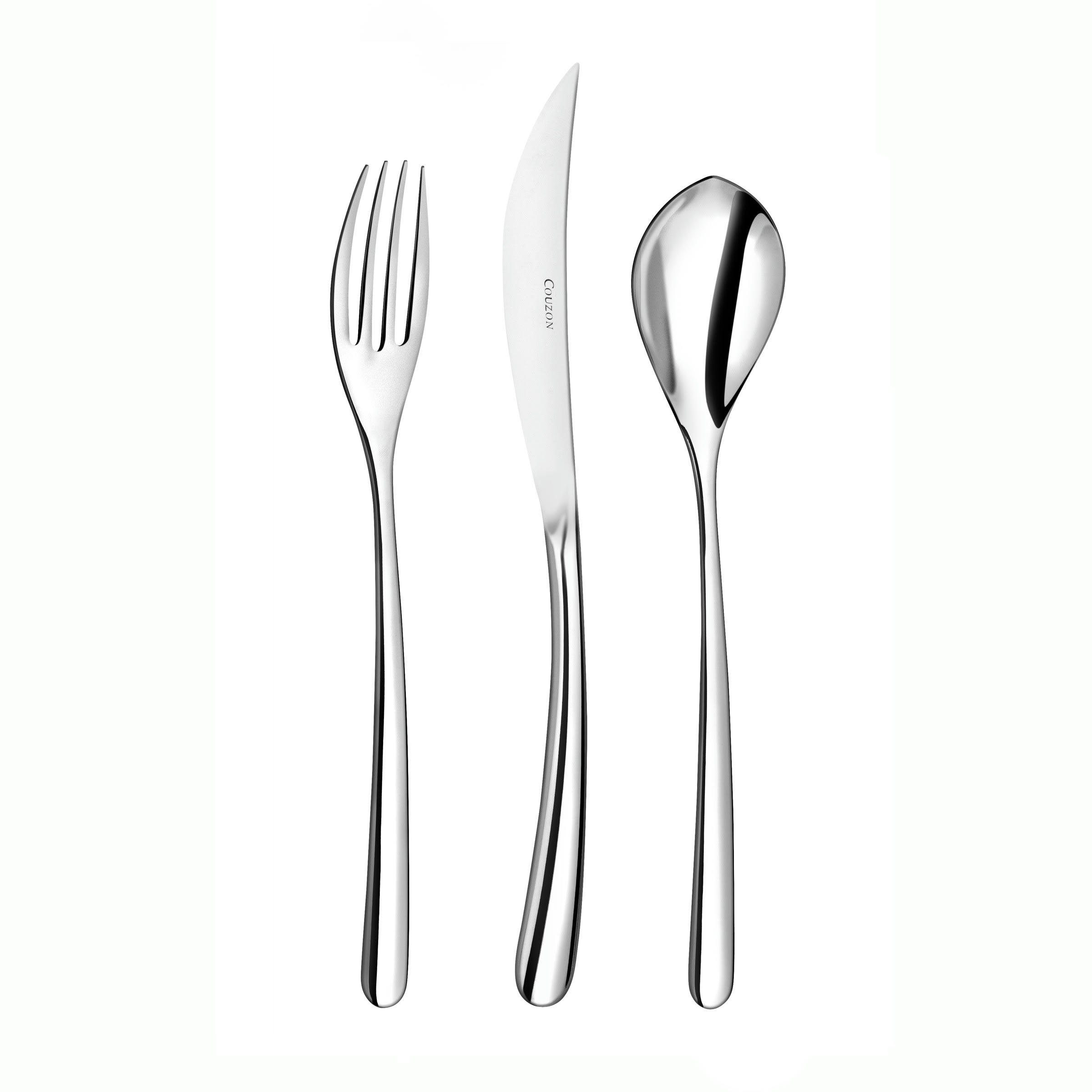 ELIXIR - Couverts entrée, fromage, dessert pour 6 personne en