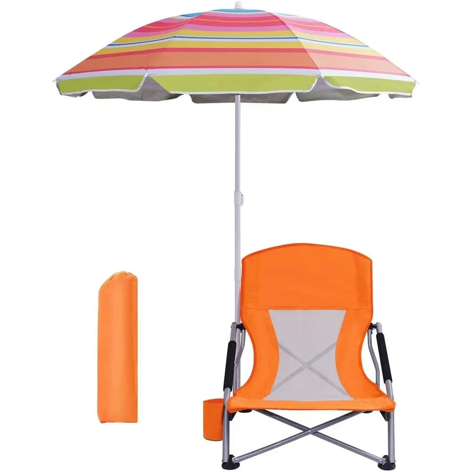 Beach Chair, Beach Chair and Umbrella, Folding Beach Chair, Beach Chairs for Adults