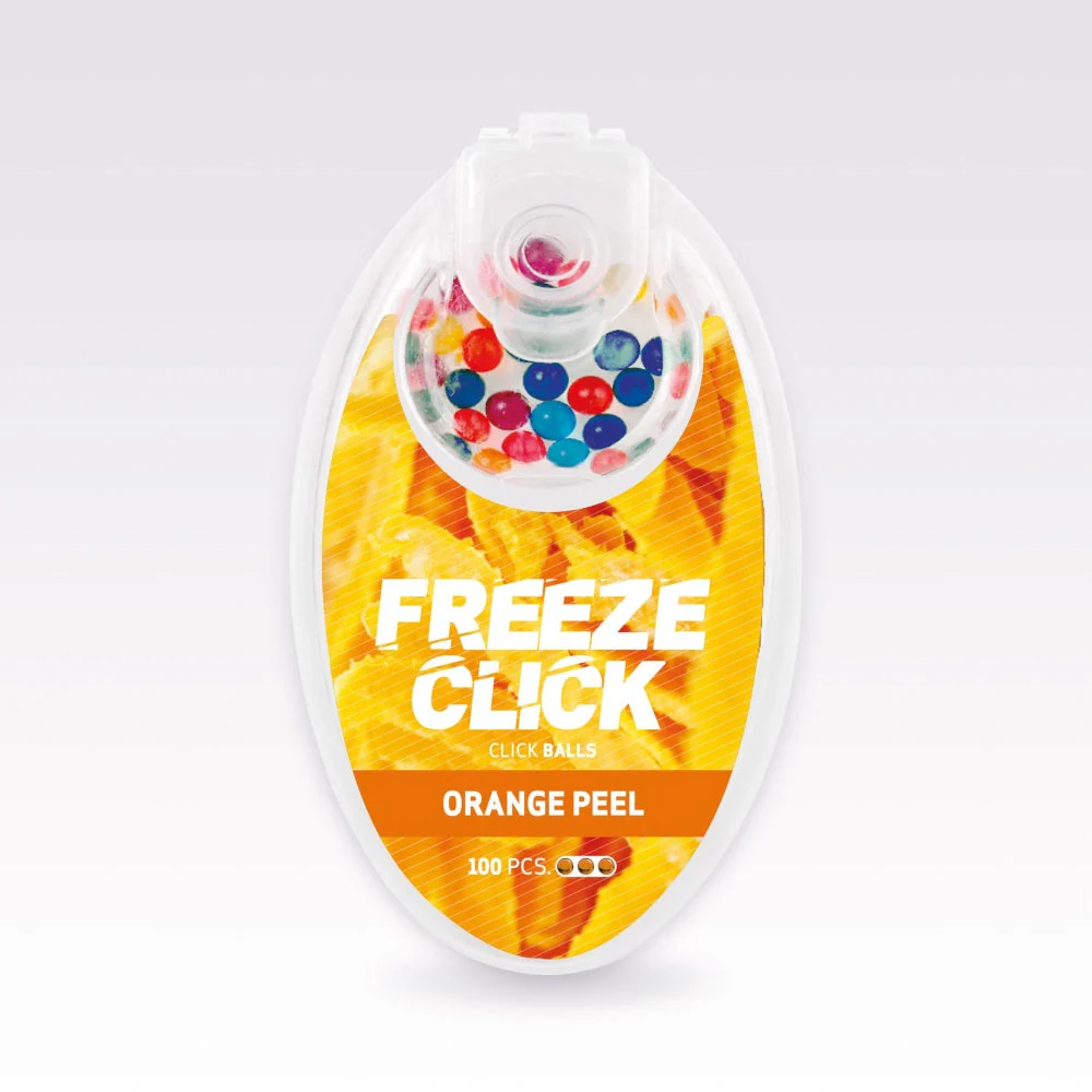 Freeze Click Orange Peel loose Capsules 100s