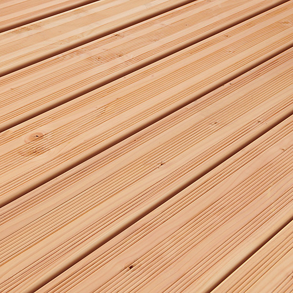 Lame de terrasse douglas naturel Soren L.300 x l.14,4 x ép. 2,7 cm