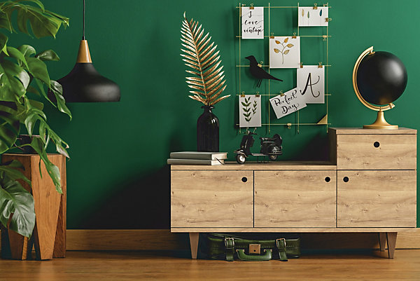 Film adhésif décoratif D-C-Fix Hölzer Ribbeck Oak PVC avec adhésif bois structuré mat et satiné marron L. 21 x l. 90 cm